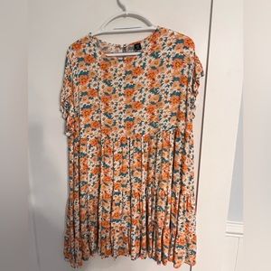 Shein curve floral dress 0xl